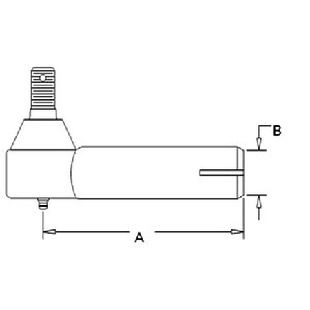 Aftermarket New Tie Rod End Fits Case/International Harvester 730 830 930 1030 A41520